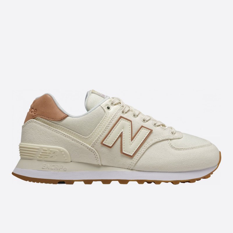 Dámske bežové tenisky New Balance WL574SCB