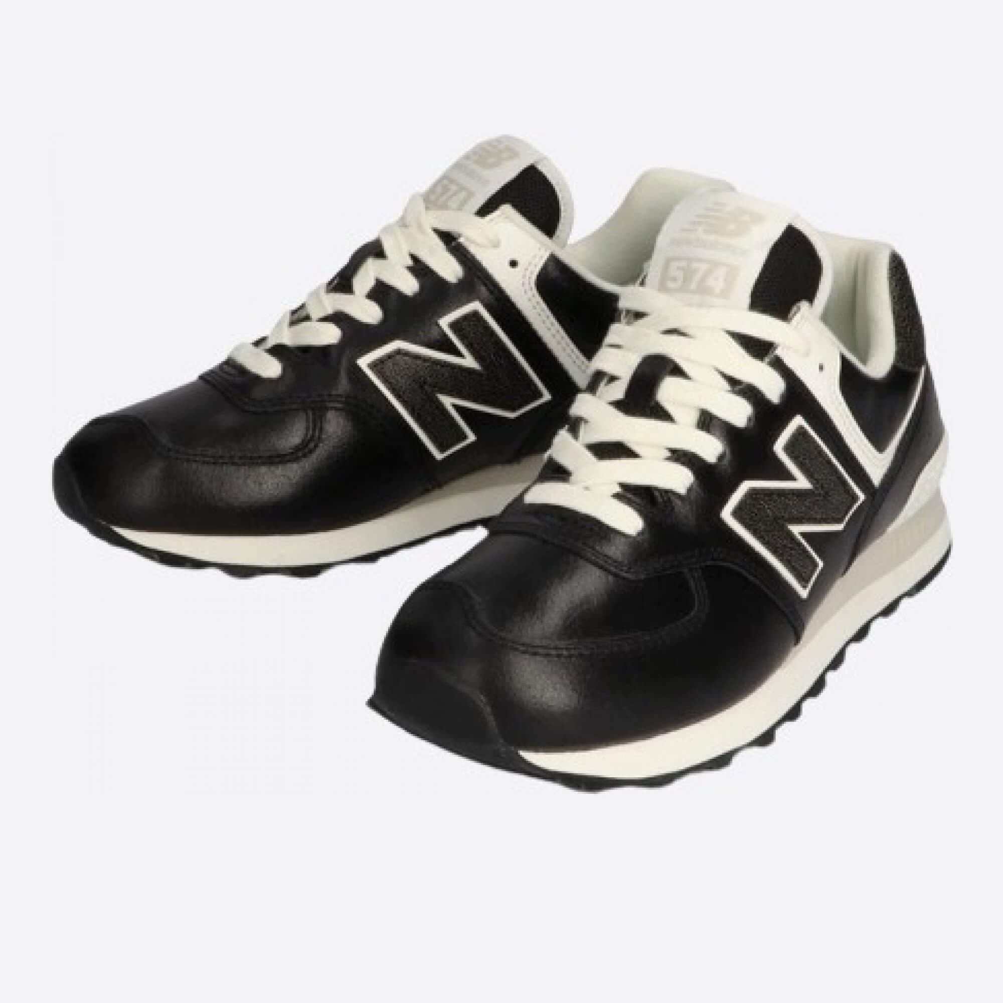 Dámske čierné tenisky New Balance WL574PL2 ľavá strana