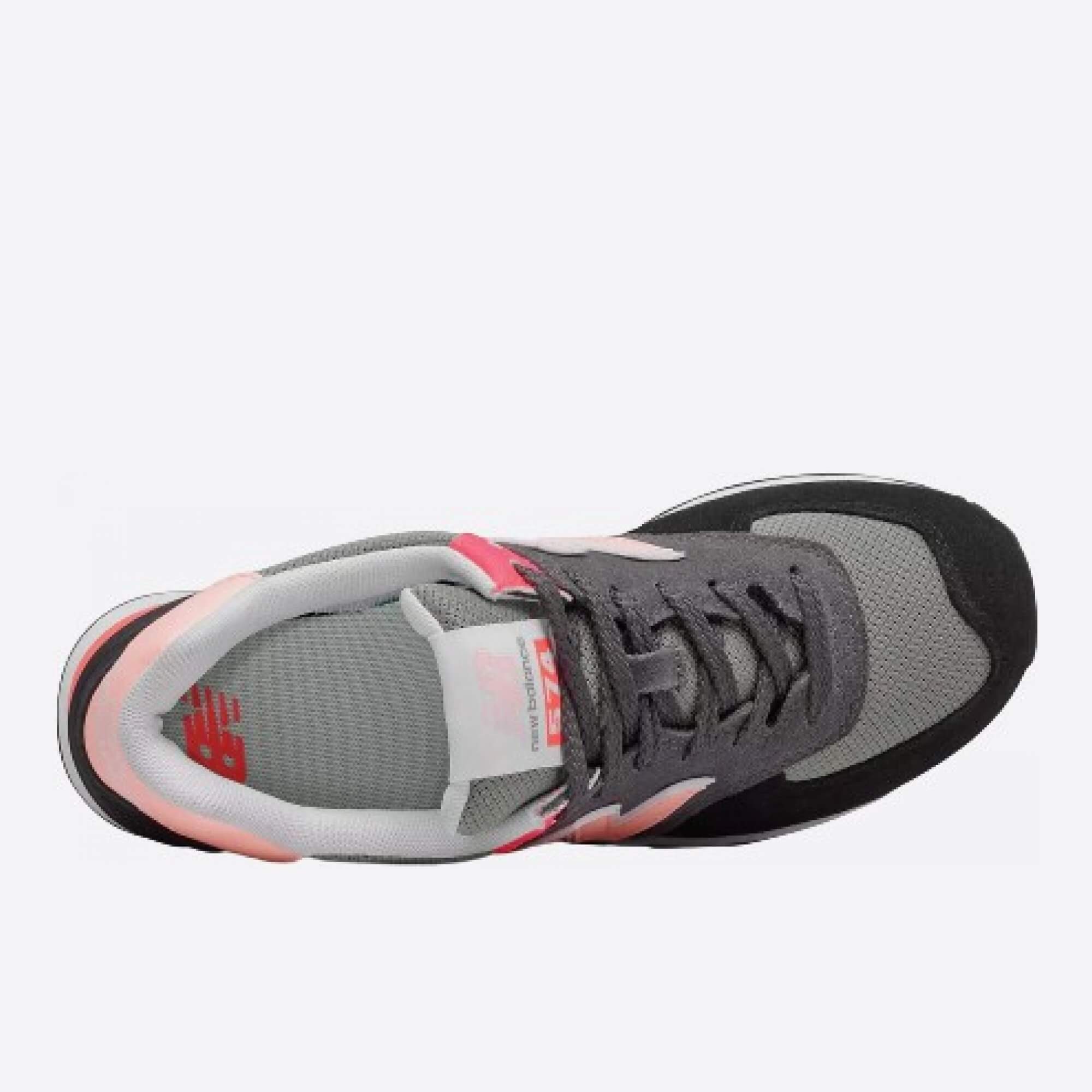 Dámske čierne tenisky New Balance WL574ST2 horná strana