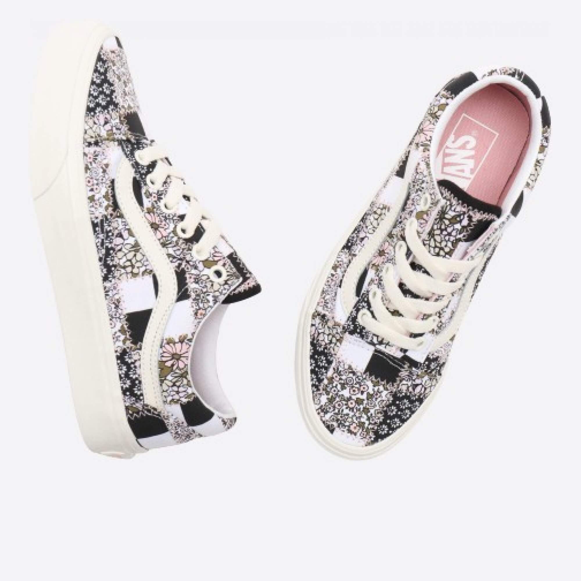 Dámske tenisky Vans VN0A38G19FY1 Old Skool Patchwork Floral detail 2