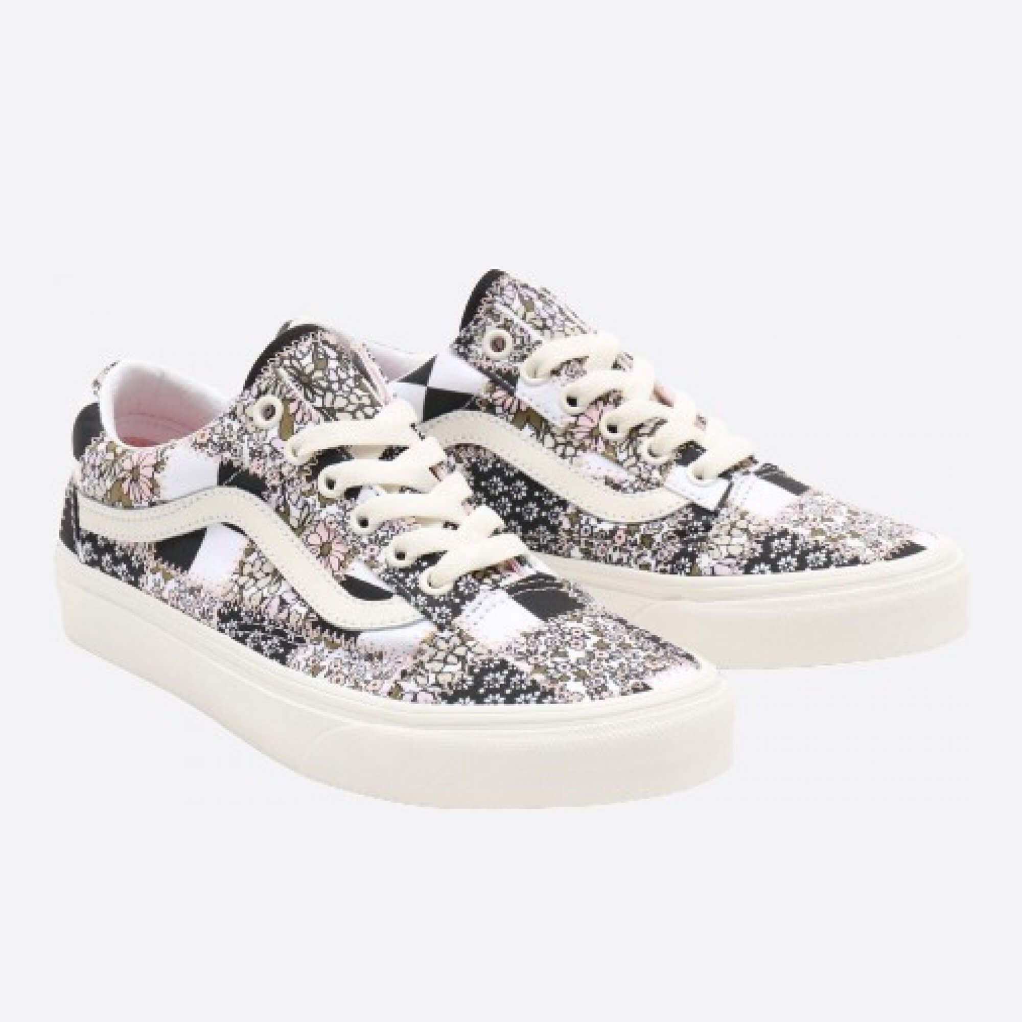 Dámske tenisky Vans VN0A38G19FY1 Old Skool Patchwork Floral predna