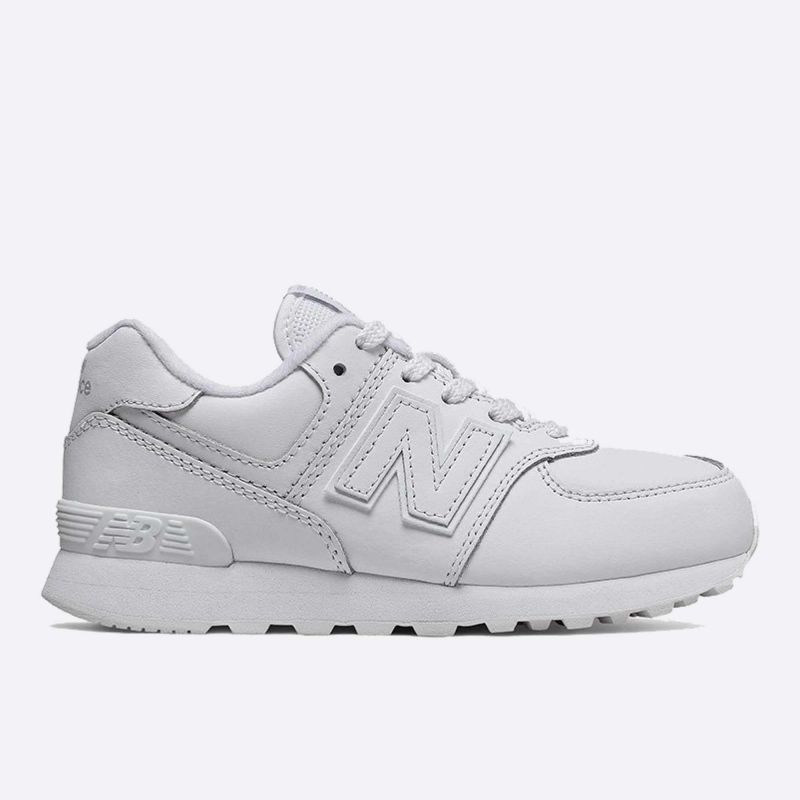 Dětske biele tenisky New Balance PC574ERM