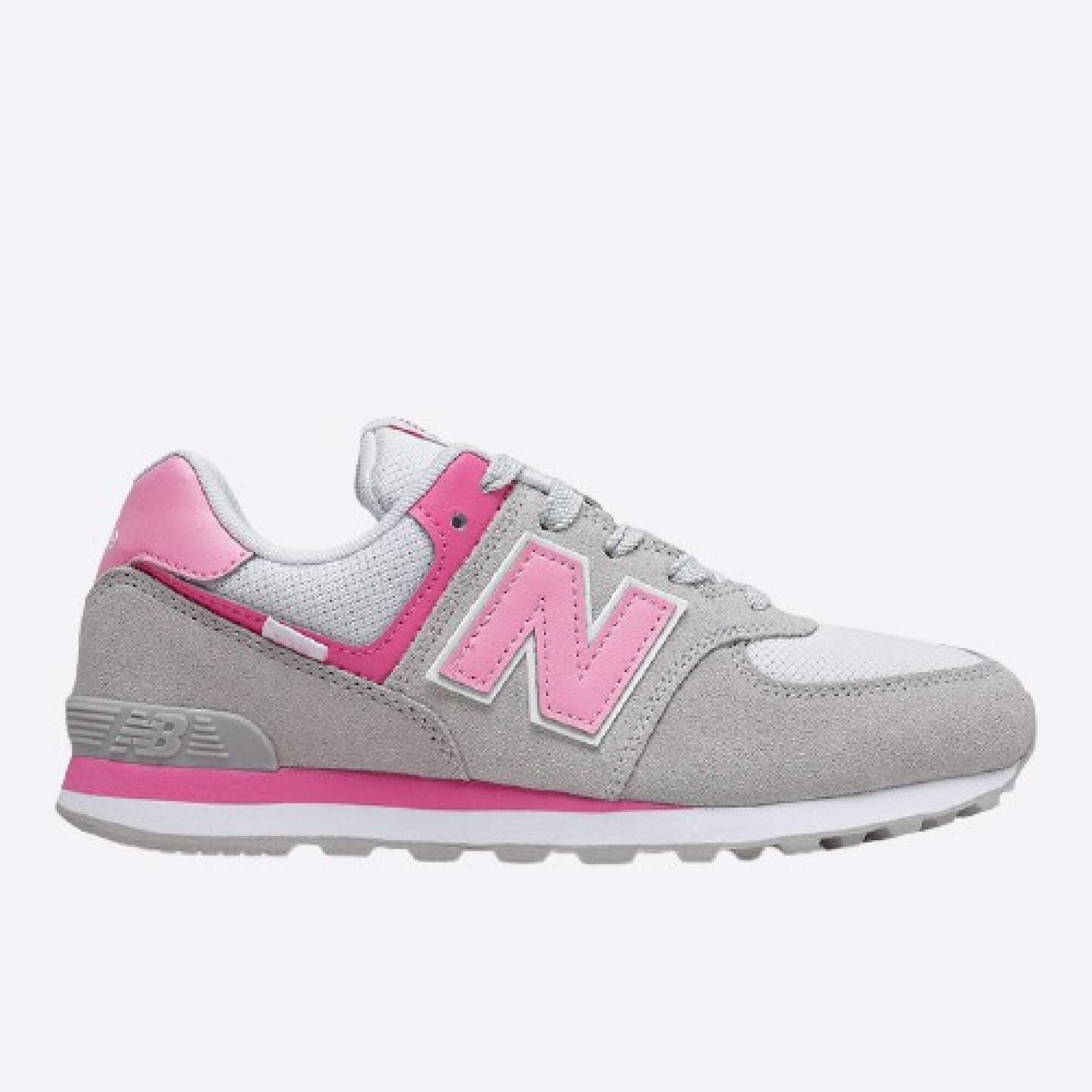 Detské sivé tenisky New Balance GC574SA2