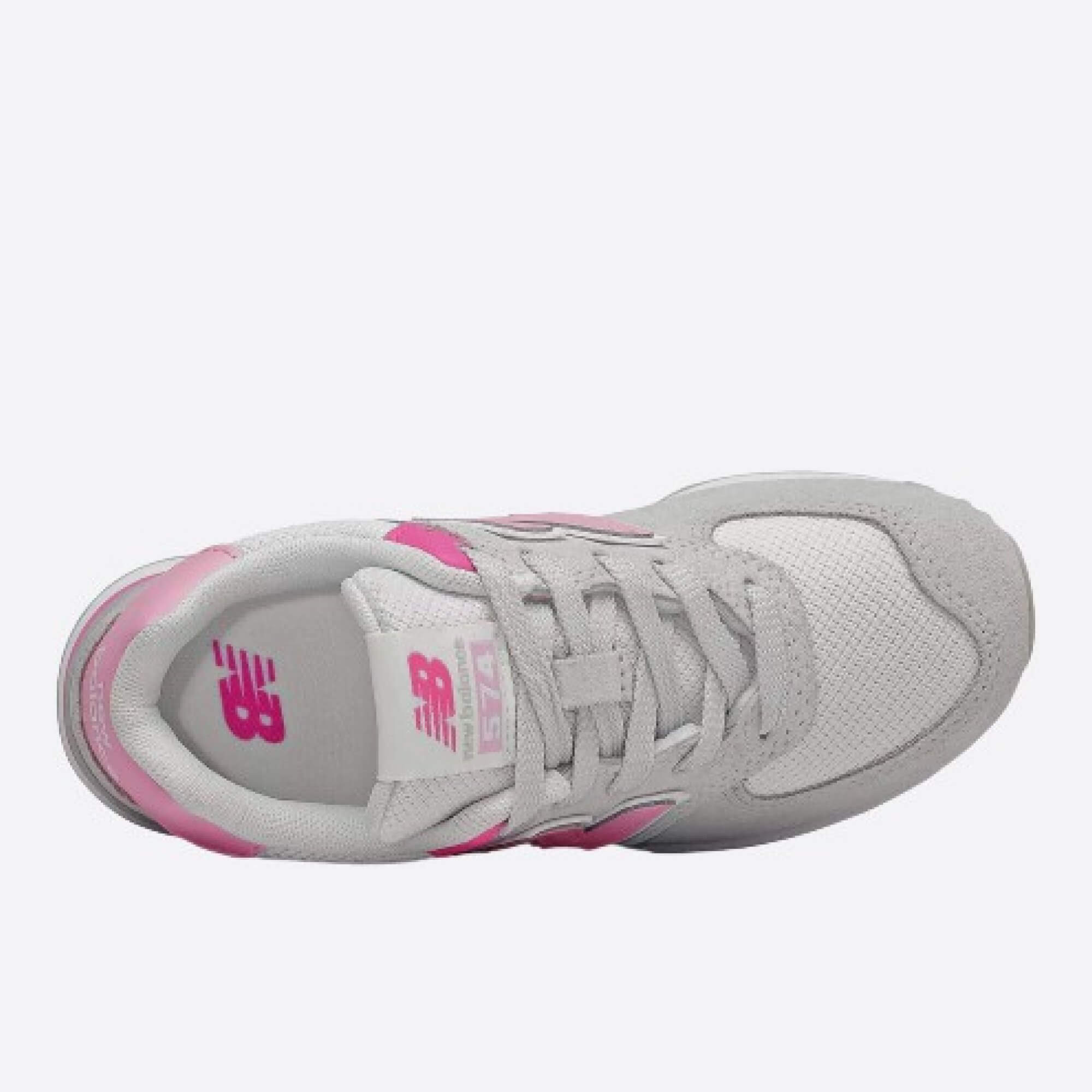 Dětske sivé tenisky New Balance PC574SA2 horná strana