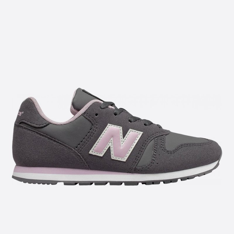 Dětske sivé tenisky New Balance YC373CE