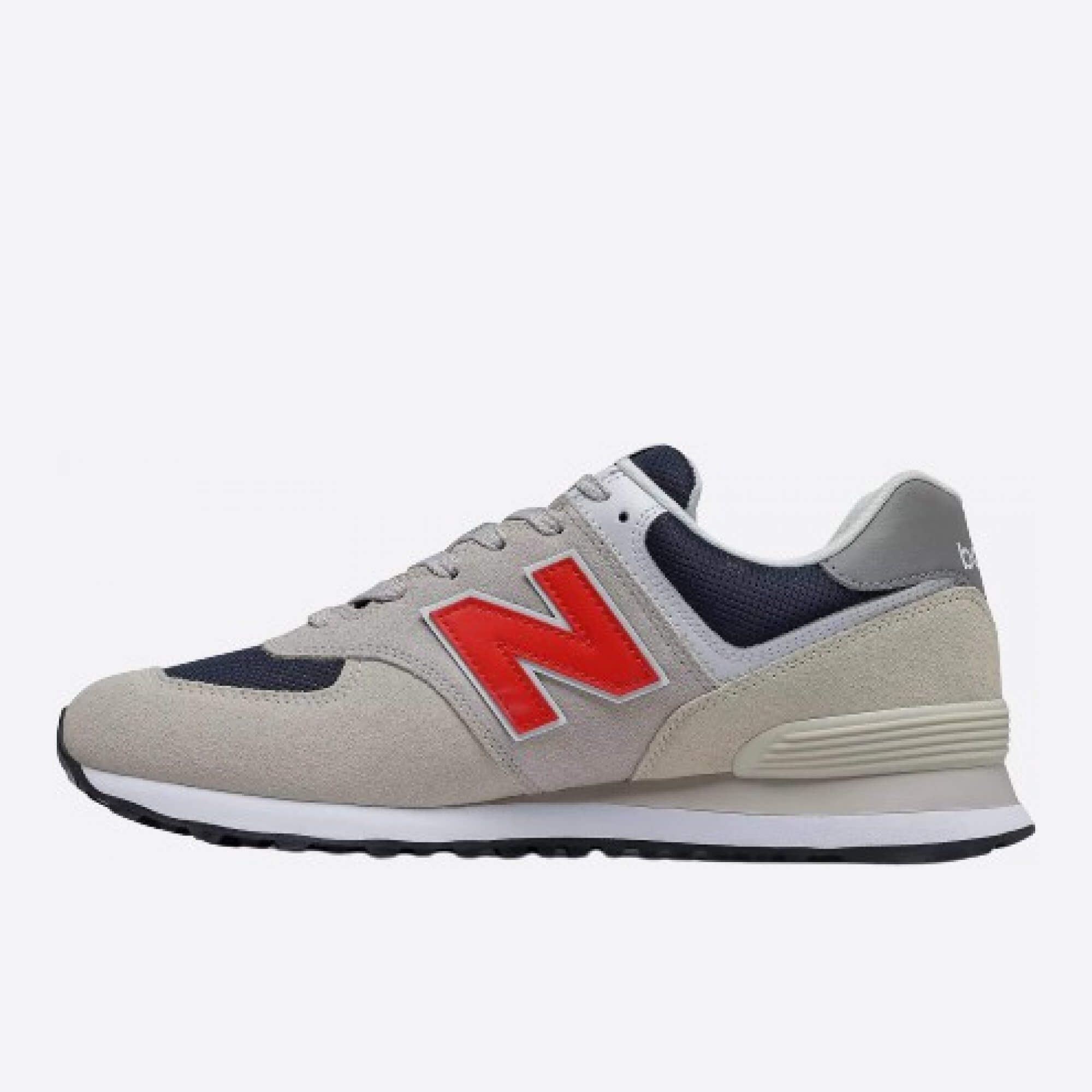 Pánske béžové tenisky New Balance ML574SO2 ľavá strana