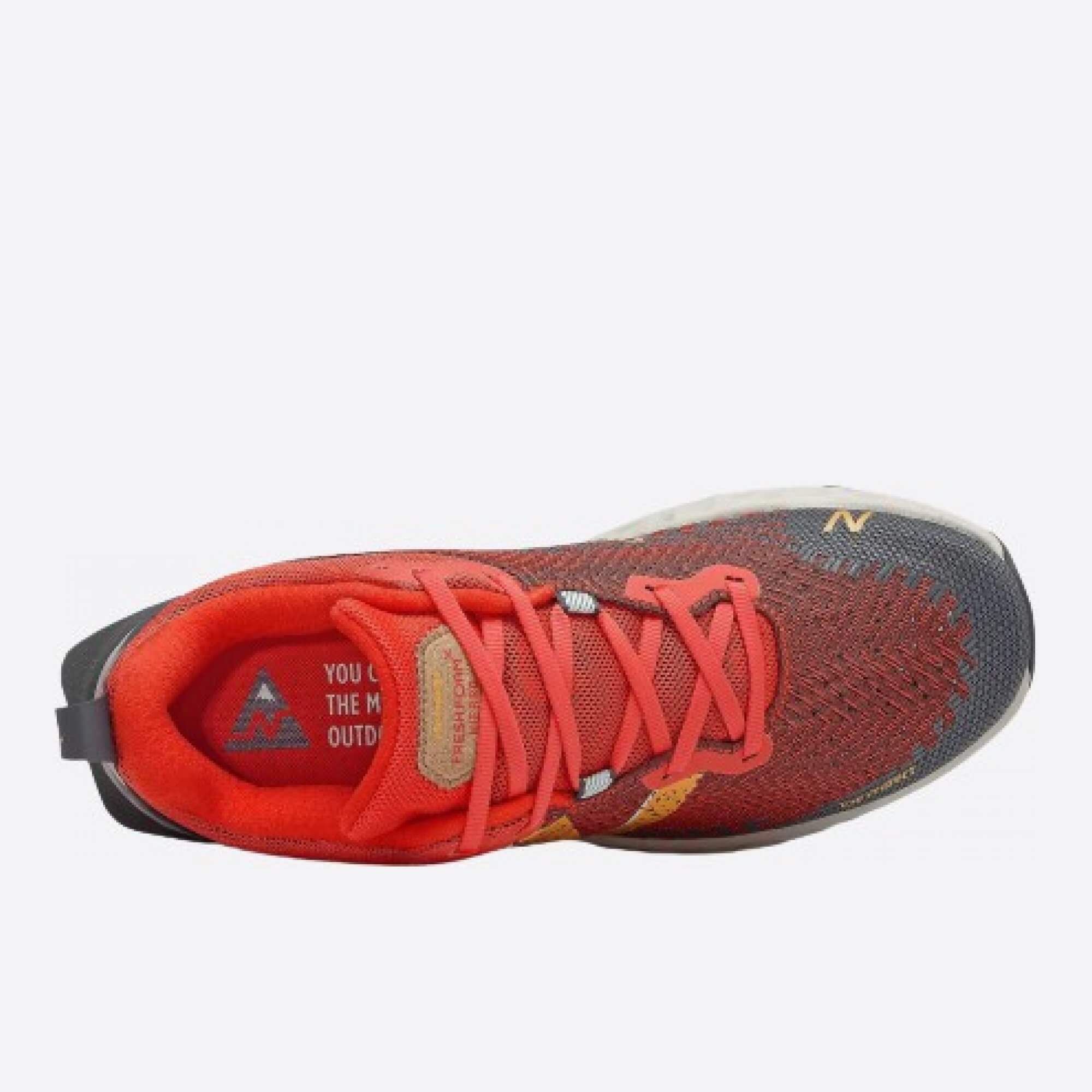 Pánske červené tenisky New Balance MTHIERO6 horná strana