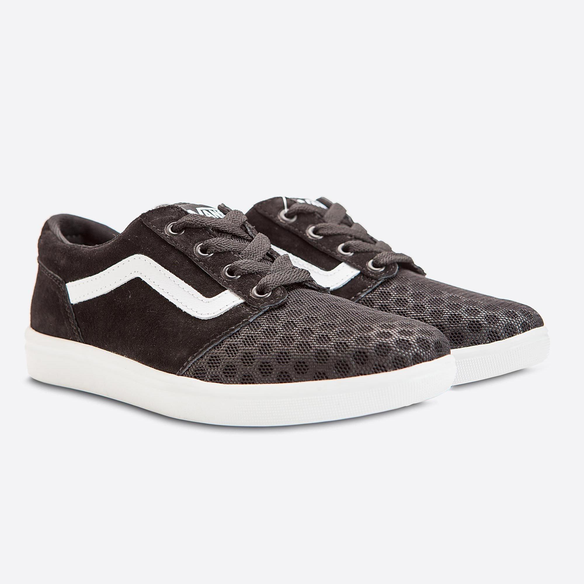 Pánske kožené tenisky Vans Chapman Lite Mixed Black
