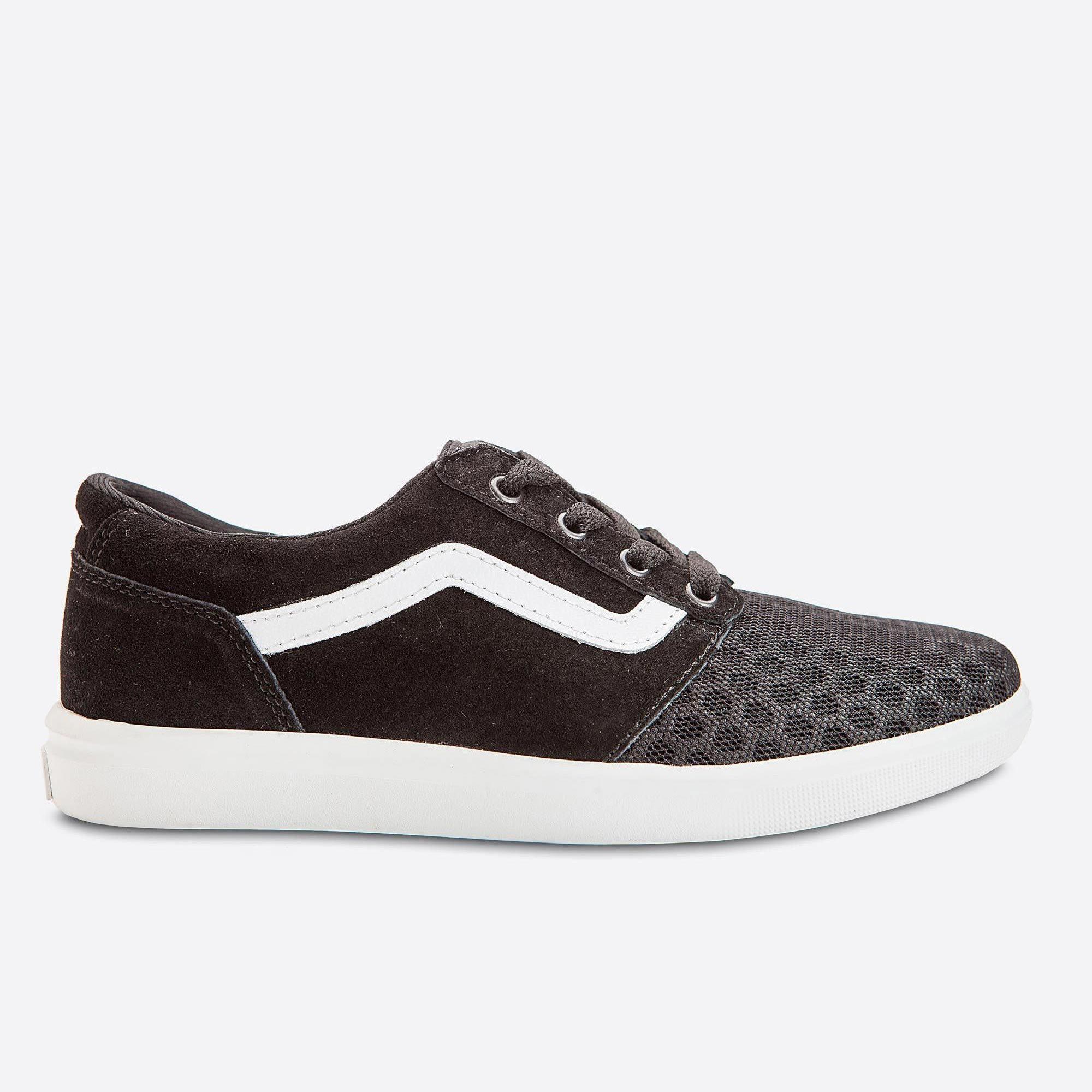 Pánske kožené tenisky Vans Chapman Lite Mixed Black